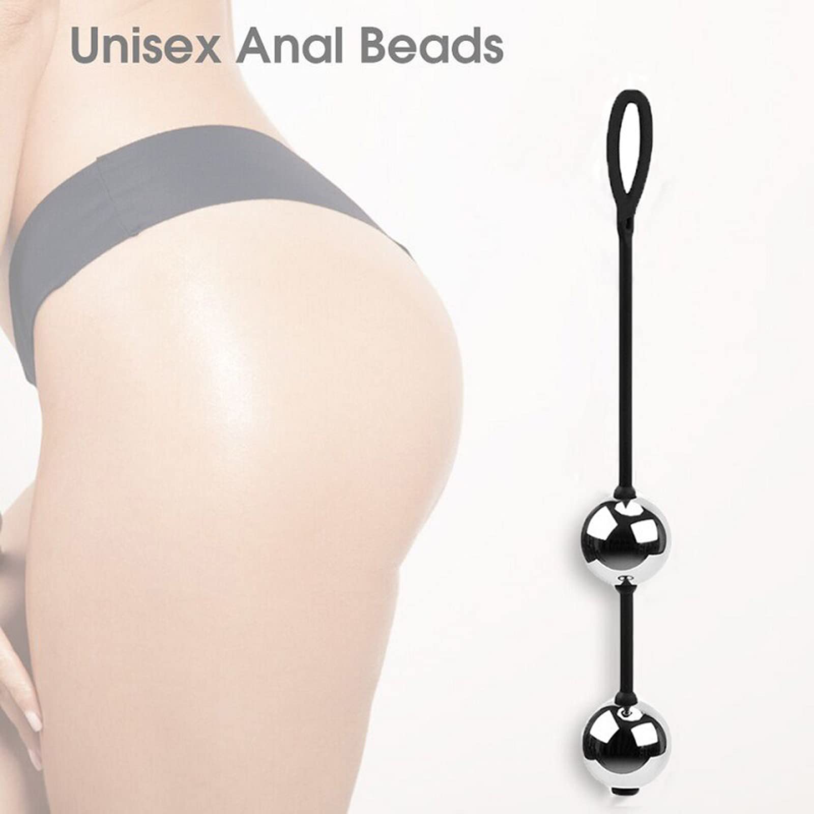 Perline Anali In Acciaio Inossidabile Catena Anale Con 2 Palline Palline Anali A Doppio Scopo Un Allenamento Efficace Dei Muscoli Vaginali E Del Pavimento Pelvico Giocattoli Sessuali