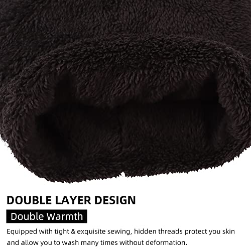 Image of JANGANNSA Fleece Kids Scarf - Warm Winter & Autumn Neck Warmer for Boys & Girls 1-6Y