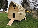 Chicken Pod Hen House On Wheels - Seagrass Green - Image 2