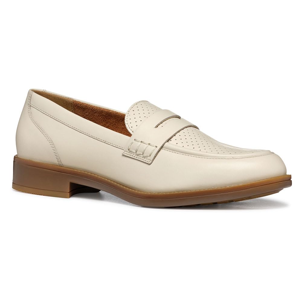 Geox D Jaylon 2 A, Women’s Loafer, Papyrus,