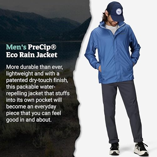 Image of MARMOT Men's PreCip Eco Lightweight & Waterproof Rain Jacket