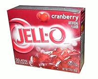 Jello-O Gelatin Dessert Cranberry, USA