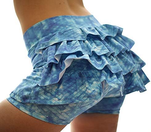 Skorts Skirts w/Shorts Butt Lift Falda Levanta Cola Tennis Zumba Xco Run