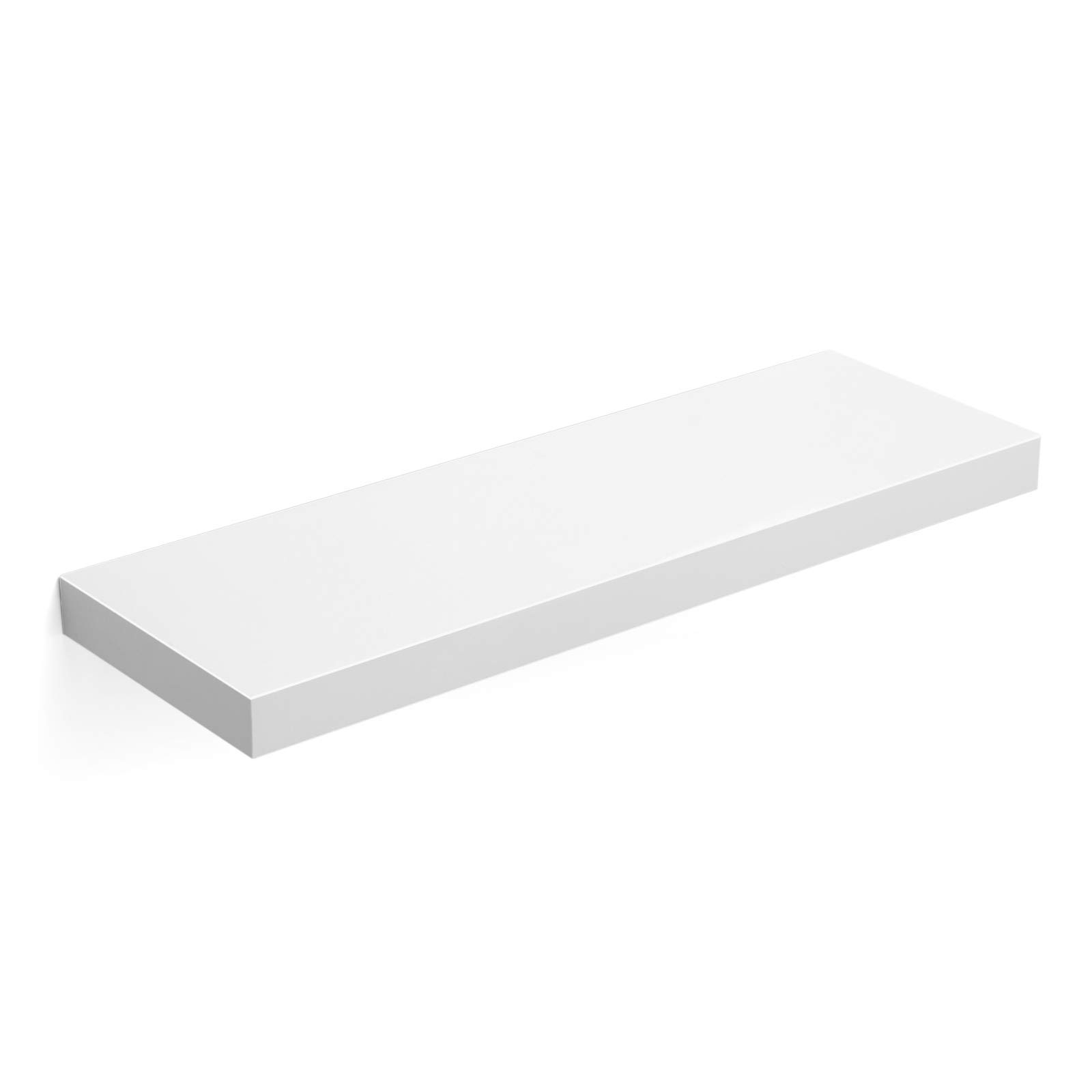 Sponsored Ad – VASAGLE Wall Shelf, Floating Shelf 23.6 Inch, Bookshelf Wall Mounted, Wooden Shelf Display Storage, MDF, White ULWS26WT 23.6 Inch ULWS26WT