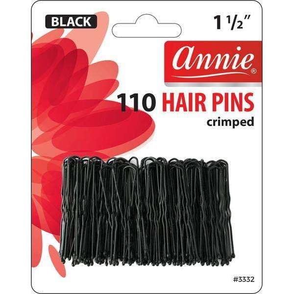 Annie 110 horquillas de 1.5" negro #3332 Annie 110 horquillas de 1.5" negro #3332