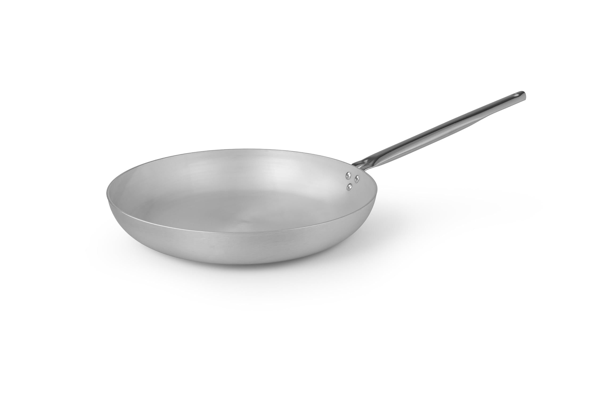 FLONAL - Pura Induzione, Padella Alluminio Puro 99% Senza Coating 32 cm