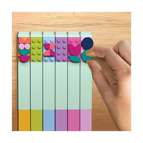 Lego DOTS 6er-Pack Marker mit schnell trocknender Tinte - Innovative Malwerkzeuge für angehende Lego Künstler – Bild 8