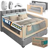 KESSER® Sponda di protezione per letto da 160 cm, regolabile in altezza