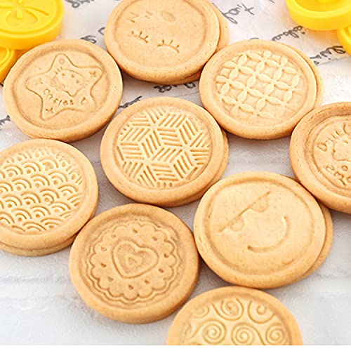 6 Pcs Honeybee Biscuit Stamp Mould,Moon Cake Mould Cookie Stamp Mold Cartoon Animals Pattern Pastry Biscuit Fondant Children Cake Diy Baking Mold Pastry Tool #TOP5