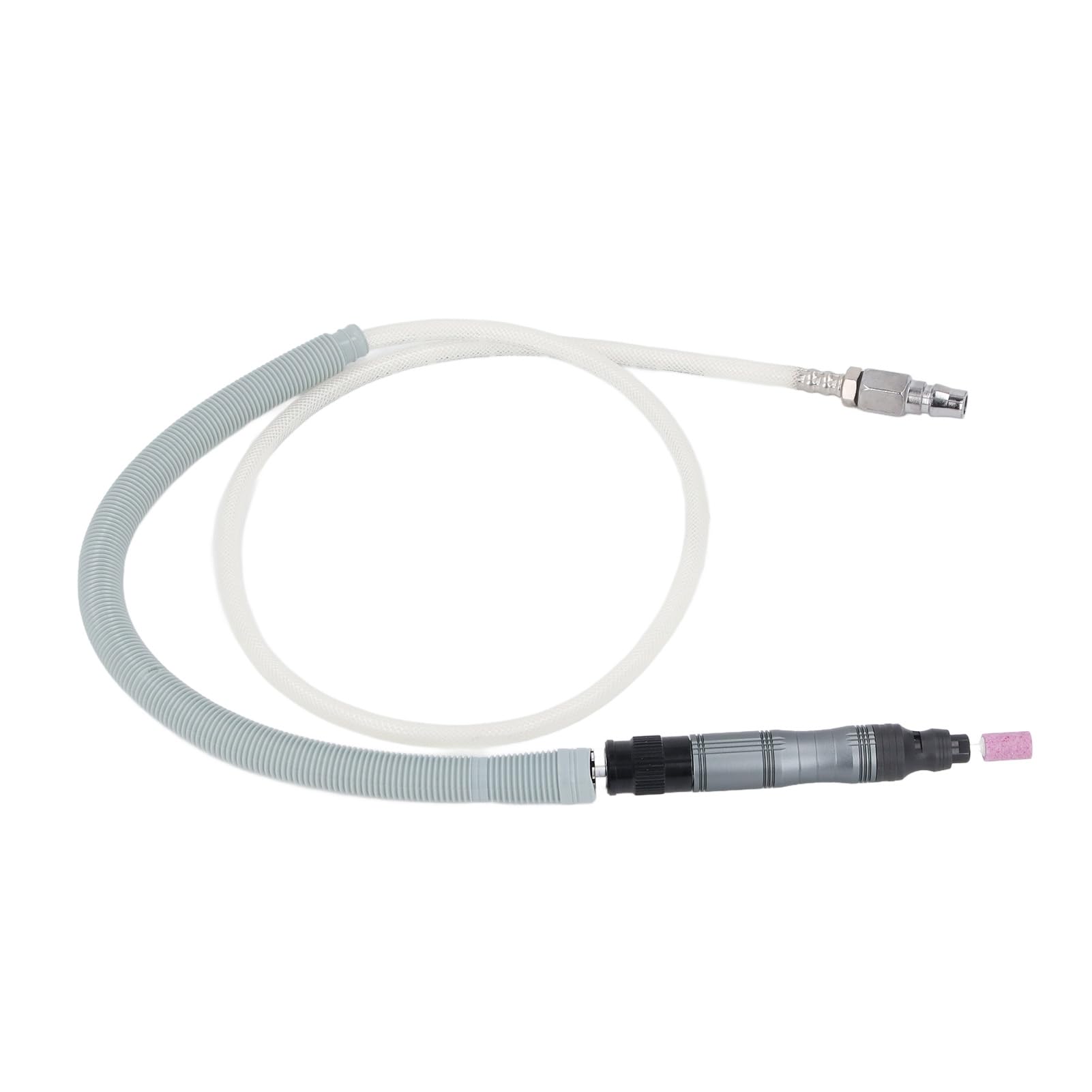 Kit Mini Smerigliatrice Pneumatica a Matita Pneumatica 1/4 Pollici, Pinza KP-6110 2,3 Mm/3 Mm 70000 Giri/min per Smerigliatura, Lucidatura, Incisione, Regolazione Continua