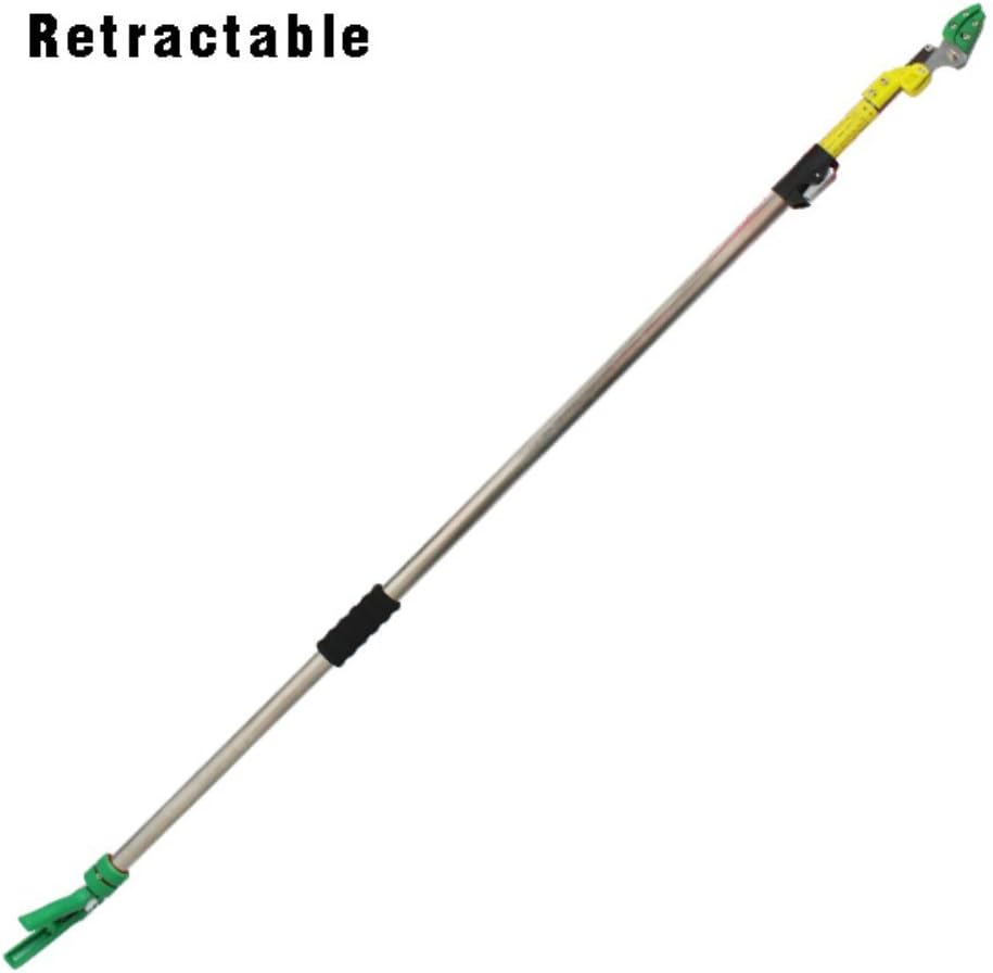iLOT Telescopic Long Reach Pole Tree Pruner 72" to 124"