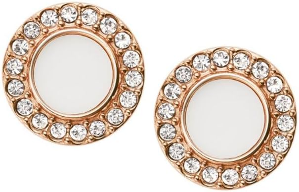 Fossil earrings for Women Stainless steel glitz studs earrings