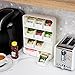 Mind Reader Tea Bag Organizer, Tea Station Organizer, Countertop Storage, Kitchen, Plastic, 10.25