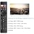Universal Remote Replacement for Philips Smart TV All 4K Ultra LED LCD HDTV 3D UHD TVs, with Shortcut Hotkeys - No Setup Required