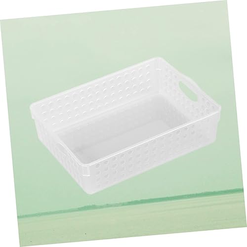 Miniatura 5 de Operitacx 3 unids Archivo de almacenamiento de archivos Kep cesta de papel organizador cesta blanco escritorio oficina