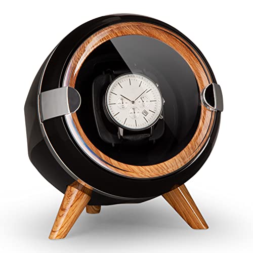 METTI IN LUCE LA TUA COLLEZIONE: I watch winder per orologi sono un modo squisito per mostrare la tua costosa collezione di orologi automatici, assicurandoti che siano completamente carichi per la prossima volta che li indosserai.