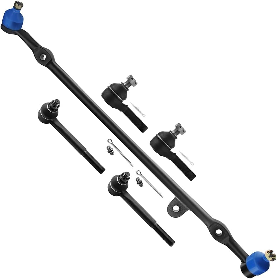 5pc Set RWD Front Suspension Kit Center Link Inner Tie Rod End Outer Tie Rod End Replacement for Toyota Pickup