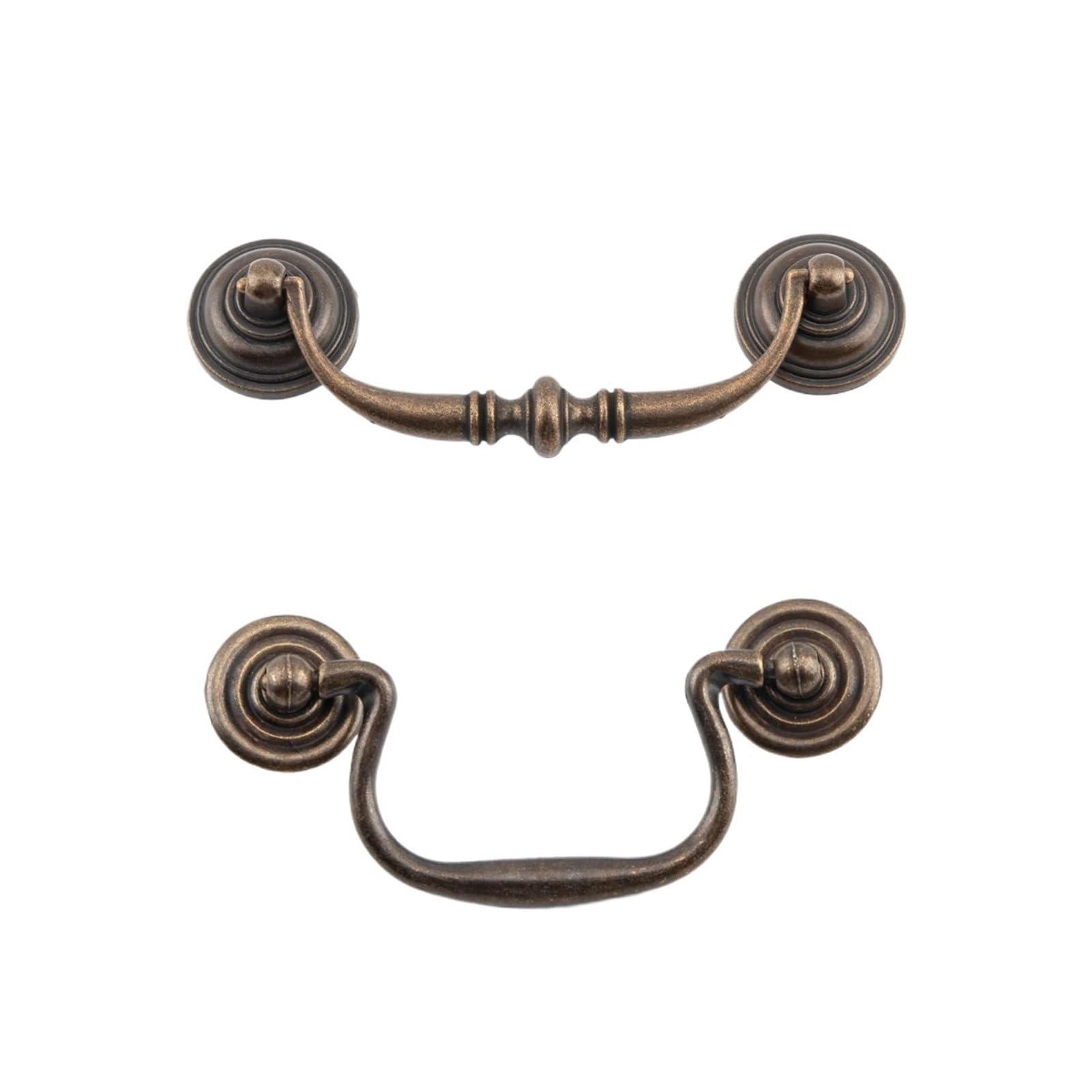 Pomos para Muebles, 8 Unidades, para Armario de Cocina, cajón, mesita de Noche, Armario, Mueble, Puerta, cómoda (8159-100) (8165 90)