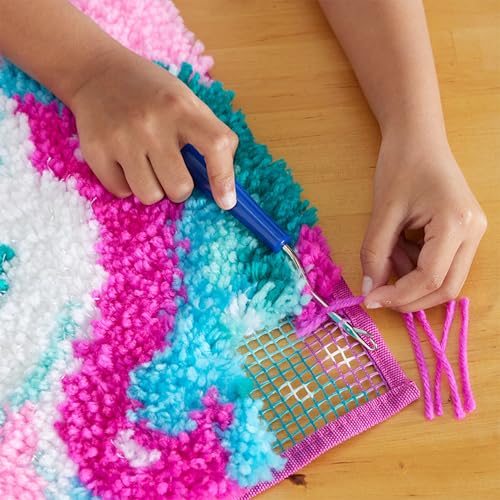 LatchKits Latch Hook Kits for Kids – Kids Crafts, Arts and Crafts, Yarn Art, ...