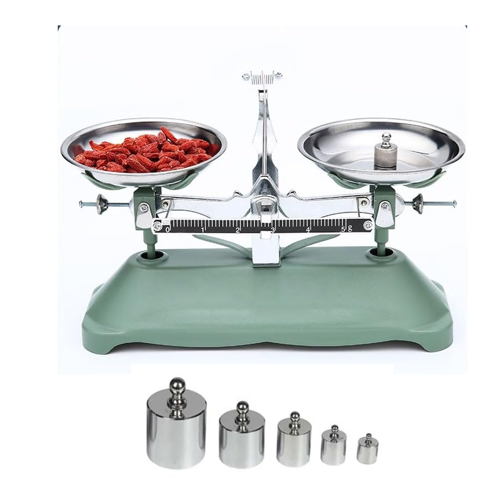 Sabary 10kg M1 Precision Calibration Weight Set – 6 Pieces: 5kg, 2kg, 2x1kg, 2x500g, Chrome Plated Steel