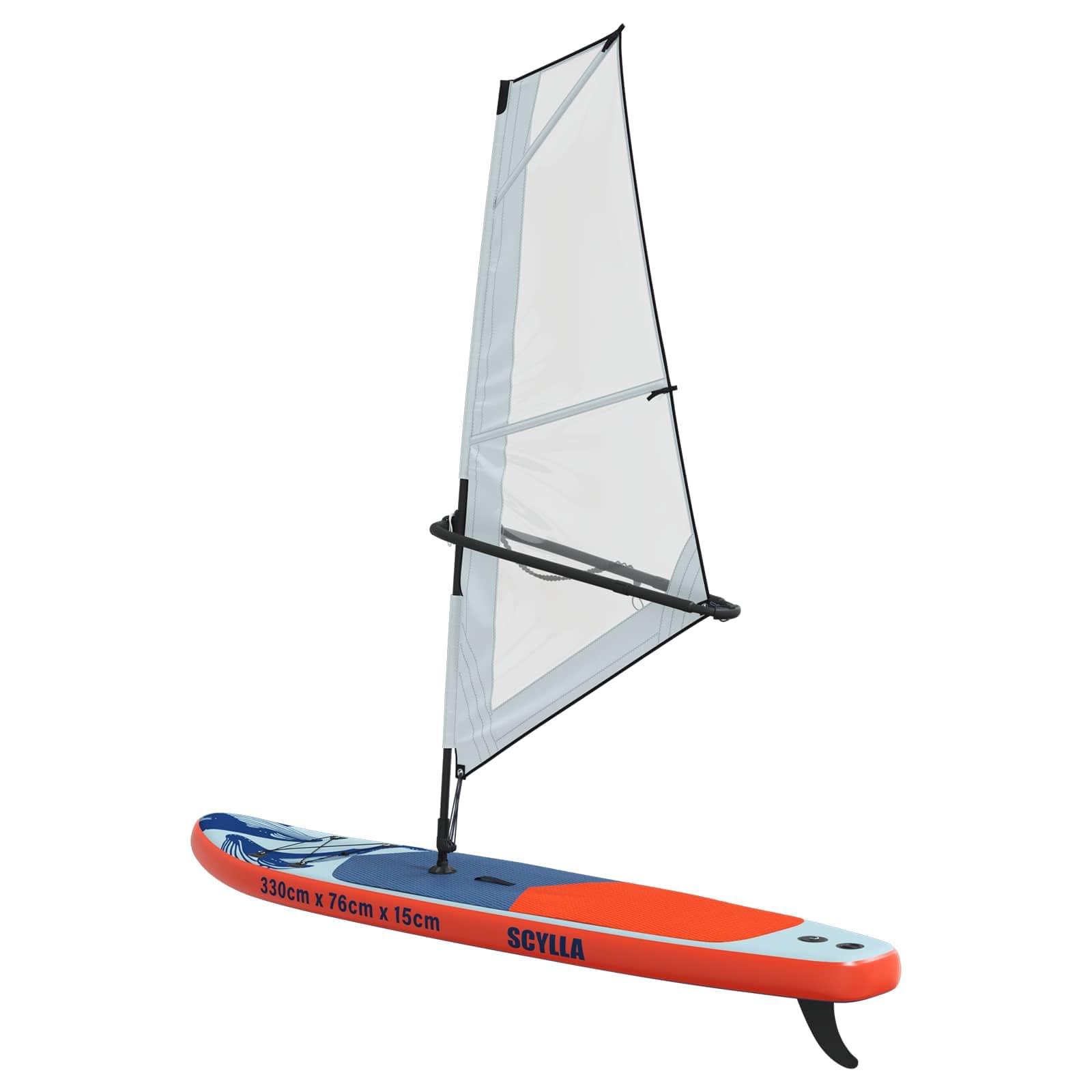 Mangloder - Tabla de SUP inflable con vela x x turquesa para deportes acuáticos al aire libre, estable, portátil, para principiantes, familia, yoga, touring, río, lago, mar, equilibrio, entrenamiento