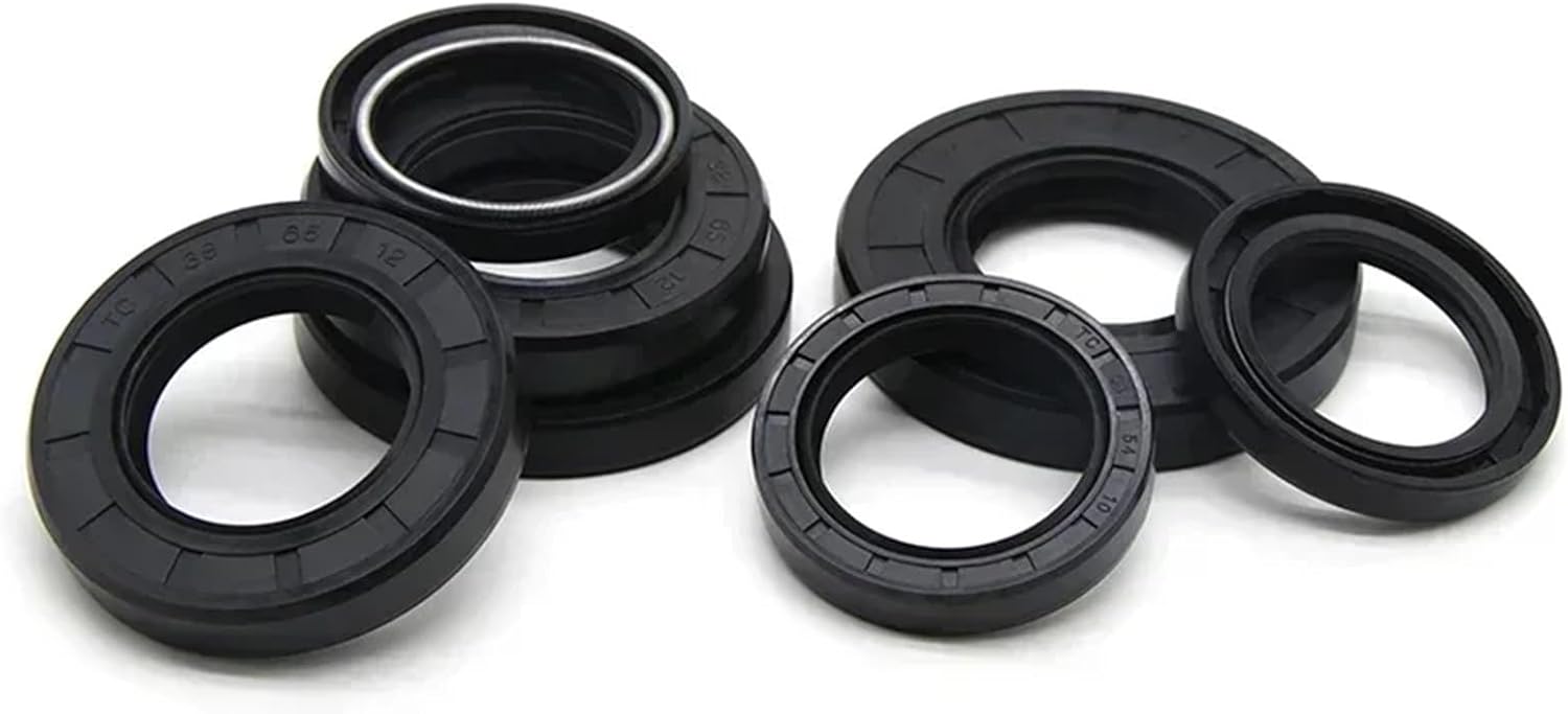 Black NBR Framework Oil Seals ID 38mm TC-38 * 48/50/52/54/55/56/58/60/62/65/70/72/75 * 7/8/10/12mm Nitrile Rubber Double Lip Gasket(1pcs,38x52x8mm)