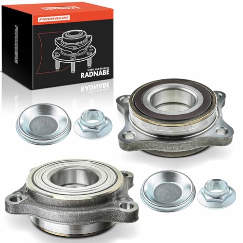 Paire de roulements de roue avant Frankberg avec moyeu robuste pour châssis 932 936