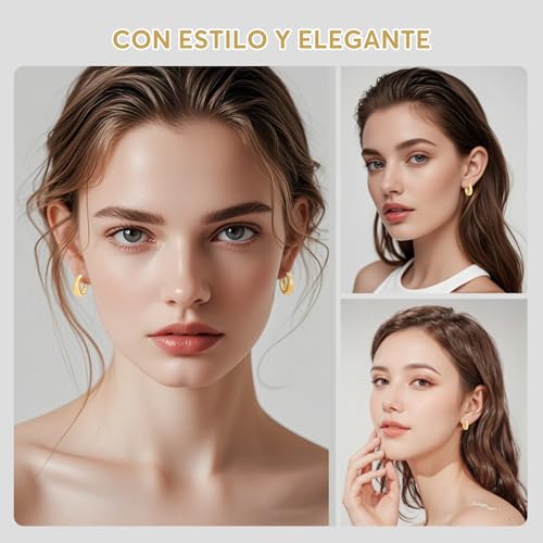 Opiniones y reviews de Aretes de Moda para Mujer al mejor precio. 9 Imagen adicional