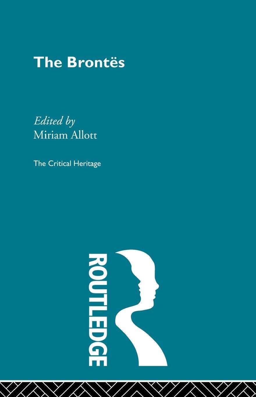The Brontes by Professor Miriam Allott, Miriam Allott - 9780415568784