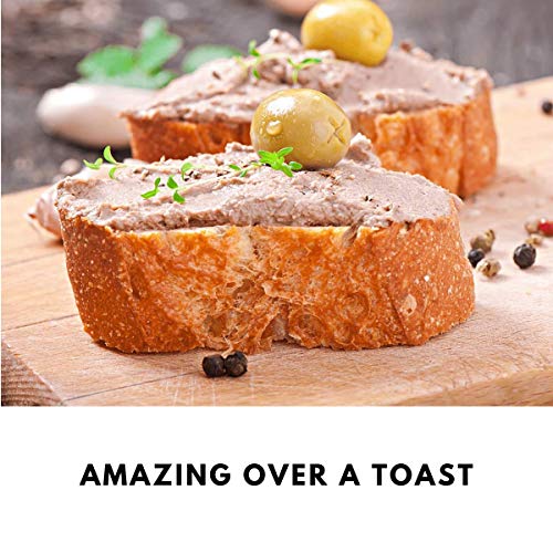 3 Pack Organic Green Olive Spread 2.8oz x 3 Units | Just Two Ingredients: Olive and Salt | Perfect Organic Spanish Olives Spread For Cheese Boards, Pizza & Easy Olive Tapenade | No Sugar. - Thumbnail 3