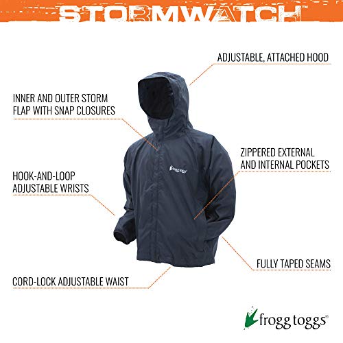 FROGG TOGGS Men's Stormwatch Waterproof Rain Jacket2