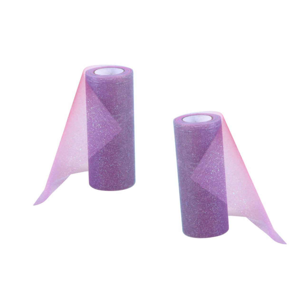 Operitacx 6pièces Tulle Scintillant Avec Dégradé Pour Tutu Décoration De Mariage Et Rouge Foncé Bleu Bleu Rose Jaune