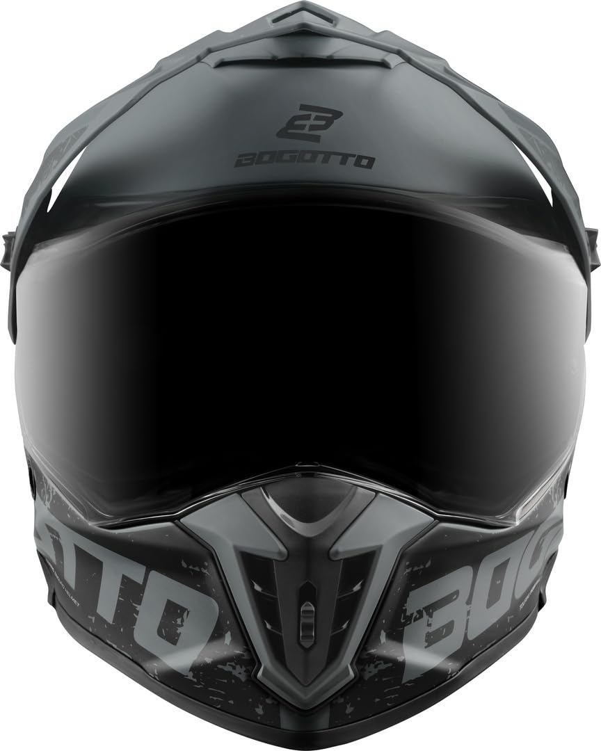 Bogotto FG-601 Duo Fiberglas Enduro Helm