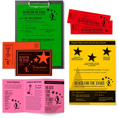 Astrobrights® Color Card Stock, 8 1/2" X 11", Fsc® Certified, 65 Lb, Vintage Assortment, Pack Of 250 Sheets #TOP7