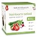 Nature's Blossom Heirloom Vegetable Garden Kit - Gardening Supplies Set to Grow 4 Organic Non-GMO Vegetable Plants from Seeds. Holidays Gift for Gardeners.