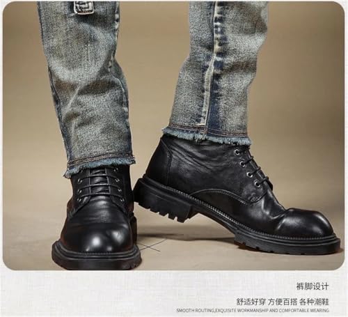 Men's Winter Classic Vintage Ripped Patchwork Jeans Casual Comfort Stretch Small Legs2