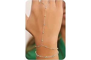 Exquisite Hand Chain Bracelet with Finger Ring