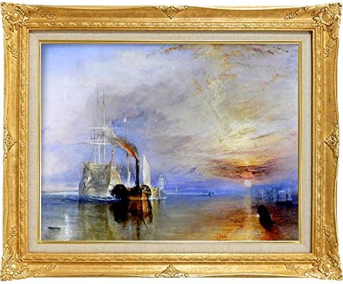 Amazon Co Jp ウィリアム ターナー 世界の名画コレクション 戦艦テメレール号 P10号 複製画 風景画 舟 船 蒸気船 海 夕陽 夕日 イギリス絵画 ロマン主義 ロマン派 印象派 ロンドンナショナルギャラリー 世界の名画 複製 絵画 B5607 ホーム キッチン