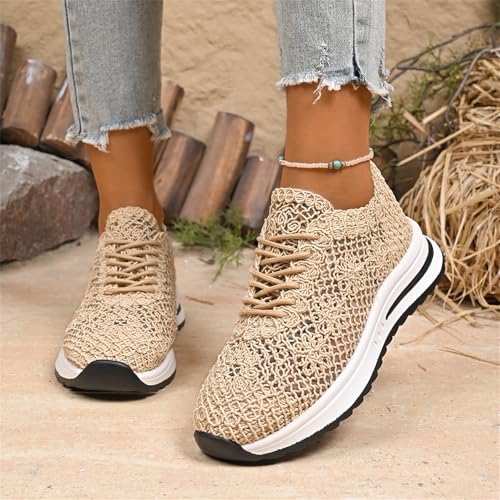 Chaussures plates femme en toile de sport légères et basses
