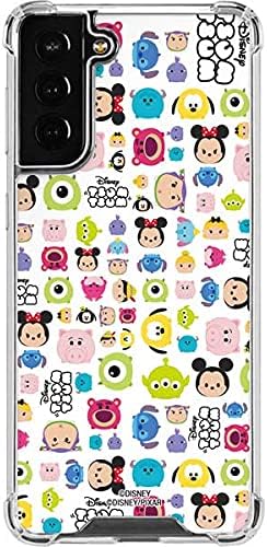 Skinit Clear Phone Case Compatible with Galaxy S21 FE - Officially Licensed Disney Tsum Tsum Disney Characters Design