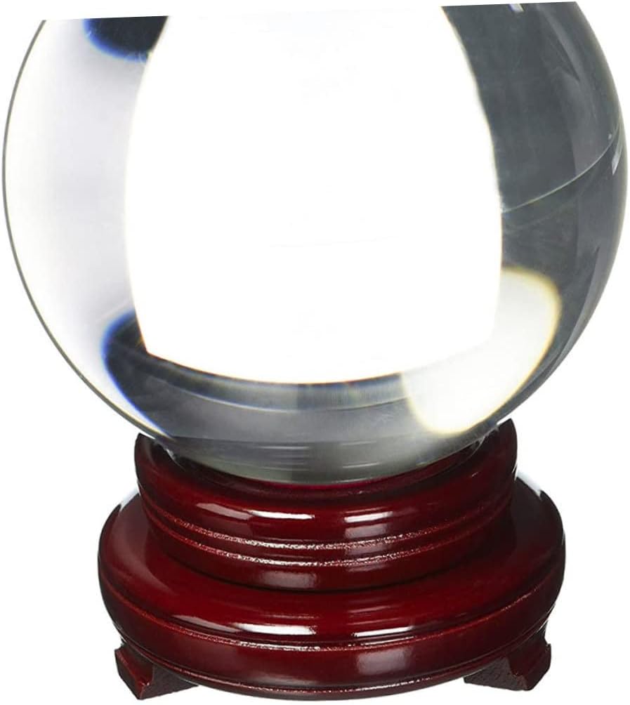 Wooden Crystal Ball Display Holder for Marbles and Glass Stones