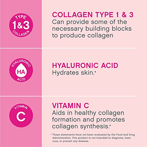 Neocell Collagen Beauty Soft Chews With Vitamin C And Hyaluronic Acid, For Hair, Skin And Nail Health, Fruit Punch, Soft Chews, 60 Count, 1 Bag #TOP4