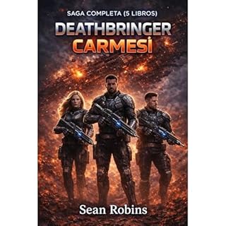 SAGA COMPLETA (5 LIBROS) DEATHBRINGER CARMES&Iacute; Audiolibro Por Sean Robins arte de portada