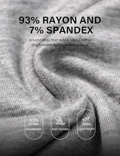 Casey Kevin Pyjama Set Heren Nachtkleding Loungewear Modaal Trekkoord Lange Mouwen Zachte Comfortabel Slaapgoed Pjs Set Casey Kevin Pyjama Set Heren Nachtkleding Loungewear Modaal Trekkoord Lange Mouwen Zachte Comfortabel Slaapgoed Pjs Set