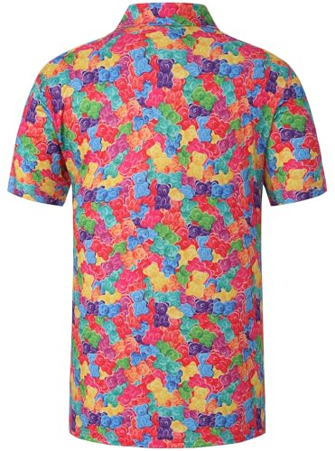Camisetas Polo para Hombre con Diseño Divertido de Golf, Transpirables y Secado Rápido, Manga Corta miniatura 4