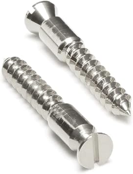 FLOYD ROSE BRIDGE WOOD SCREW STUD - CHROME PKG
