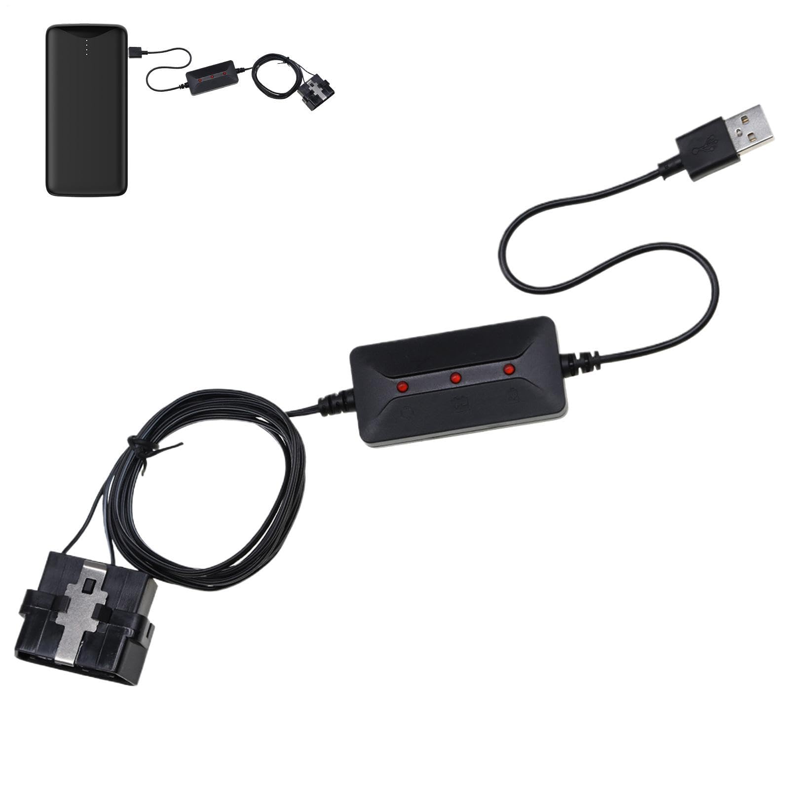 Copia de seguridad al cambiar la bateria con cable OBD de 150 cm 8