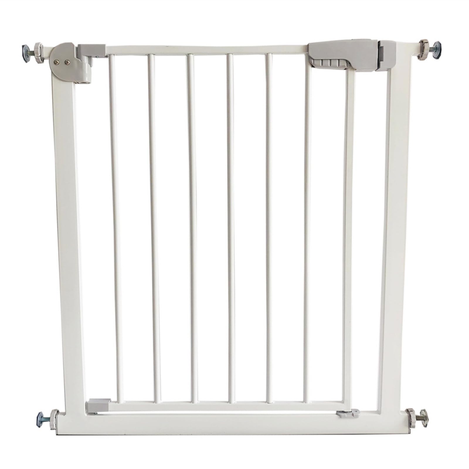 Barrière de sécurité enfant fermeture automatique en métal robuste 75-82cm