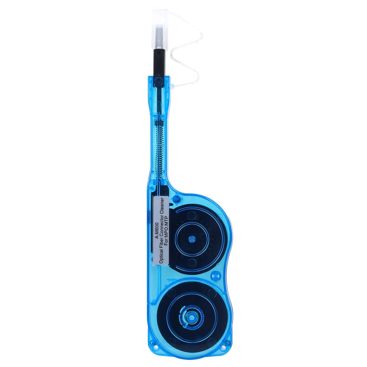 KASTWAVE Fiber Optic Cleaner Tools, Fiber Cleaning Pen for MPO/MTP Connector, Optical Connector Cleaner, Over 600 Cleans, Fiber Endface Cleans & Optical Connector Cleans, Blue