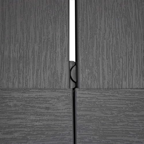 Table pliante anthracite Spetebo meuble d'appoint de terrasse 80 cm de largeur - 6